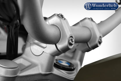 BMW R1200/1250 GS Ergonomics - "Pullback" Handlebar Riser (38/27mm) - Wunderlich
