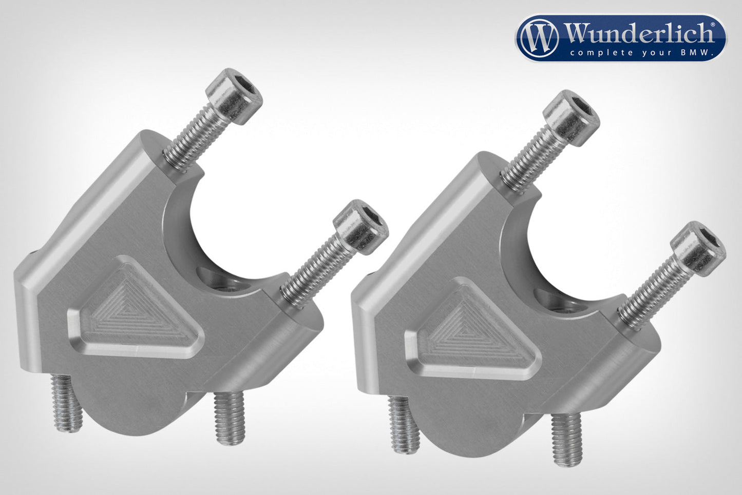 BMW R1200/1250 GS Ergonomics - "Pullback" Handlebar Riser (38/27mm) - Wunderlich