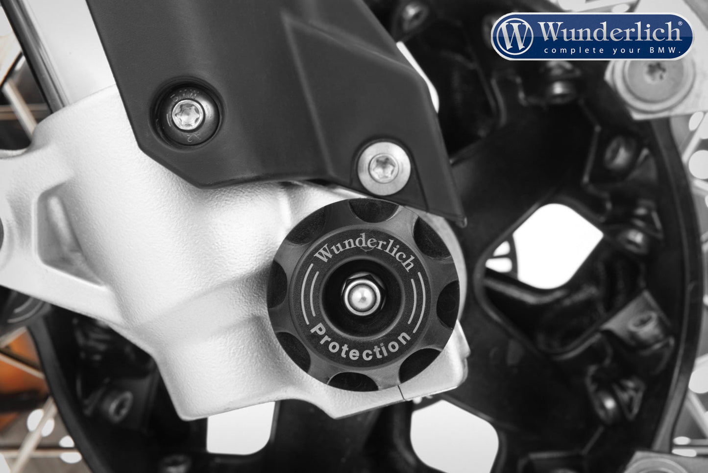 BMW F Series Protection - “DoubleShock” Axle Sliders - Wunderlich