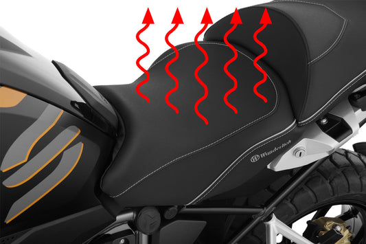 BMW R1250 GS/A Ergonomics - "ActiveComfort" Heated Front Seat - Wunderlich