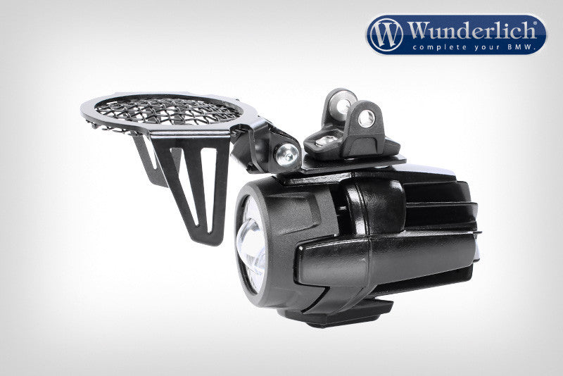 Auxiliary Light Protection Grill - Black - Bike 'N' Biker