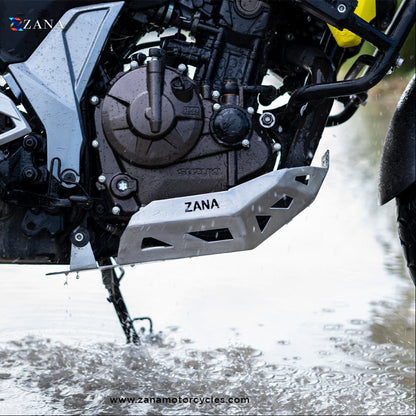 Bash Plate MS Silver For V-Strom 250 - Zana