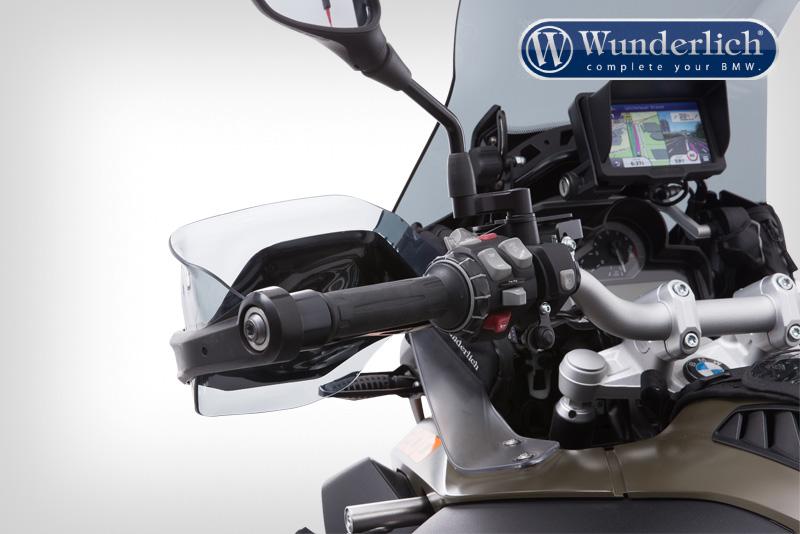 BMW R1200GS Ergonomics - Hand Guard Deflector