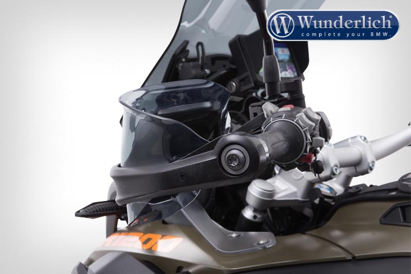 BMW R1200GS Ergonomics - Hand Guard Deflector