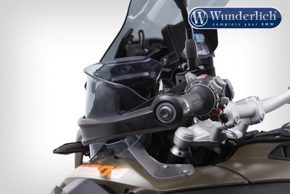 BMW R1200GS Ergonomics - Hand Guard Deflector