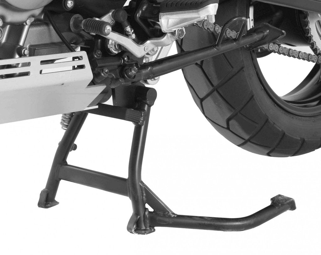 Suzuki V-Strom 650 Ergonomics - Center Stand - Hepco & Becker