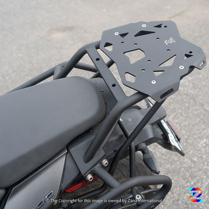 Bajaj Dominar 250/400 Top Rack with New Plate (compatible with Backrest) - Zana