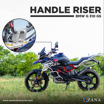 BMW G 310 GS New Handle Riser Silver- Zana