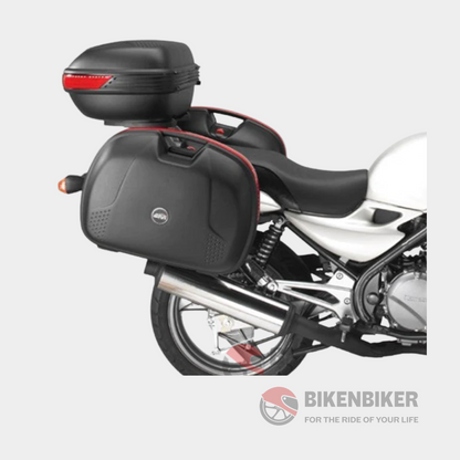E360 Top/Side Case with Red Reflectors - Givi