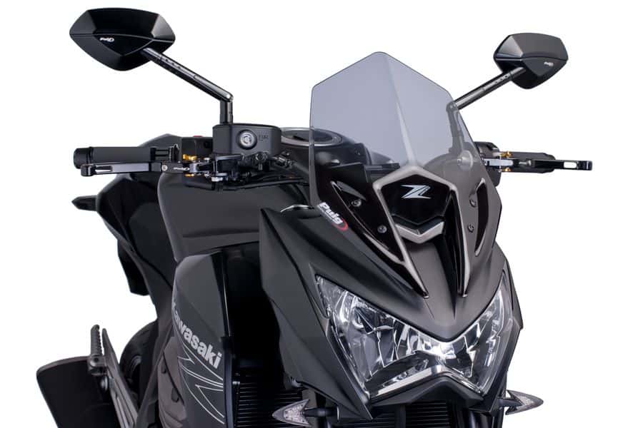 Naked New Generation Sport Windscreen for Kawasaki Z800 (2013+) - Puig