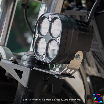 Fog Light Mount For GT / Interceptor 650- Zana