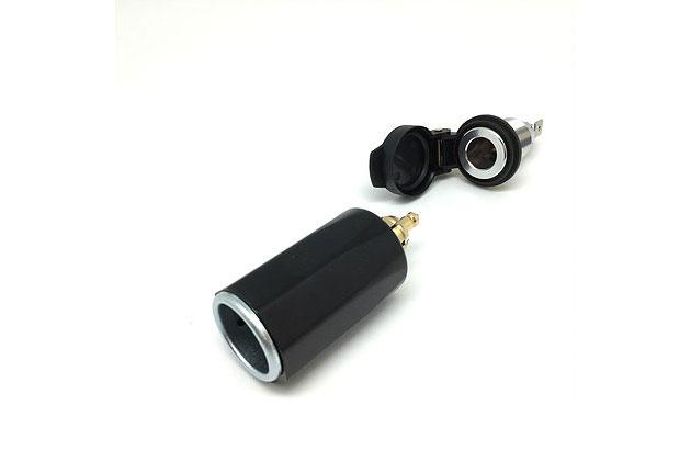 DIN to Cigarette Adapter Straight (15A) - Cliff Top