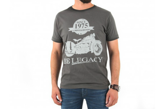 Legacy T-Shirt Gery Bekleidung Merchandise - Bike 'N' Biker