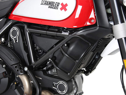 Ducati Scrambler/Desert Sled Radiator Protection - Radiator Crash Bars - Hepco and Becker