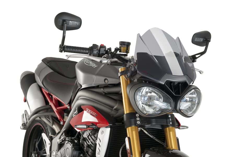 Naked New Generation Sport Windshield - Triumph Street Triple 765 R/RS / Speed Triple 1050 - Puig