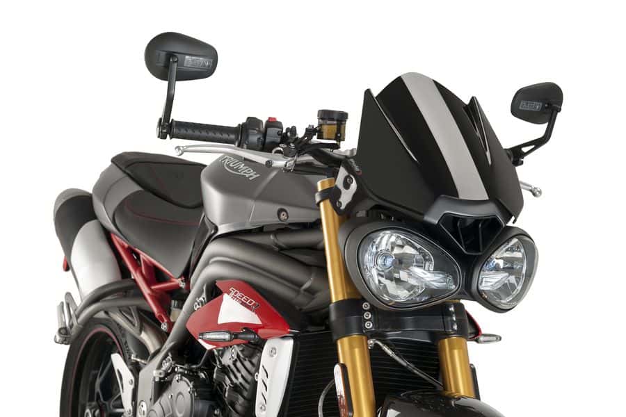 Naked New Generation Sport Windshield - Triumph Street Triple 765 R/RS / Speed Triple 1050 - Puig