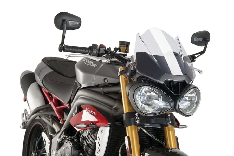 Naked New Generation Sport Windshield - Triumph Street Triple 765 R/RS / Speed Triple 1050 - Puig