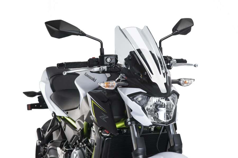 Naked New Generation Touring Windshield for Kawasaki Z650 (2017-2020) - Puig