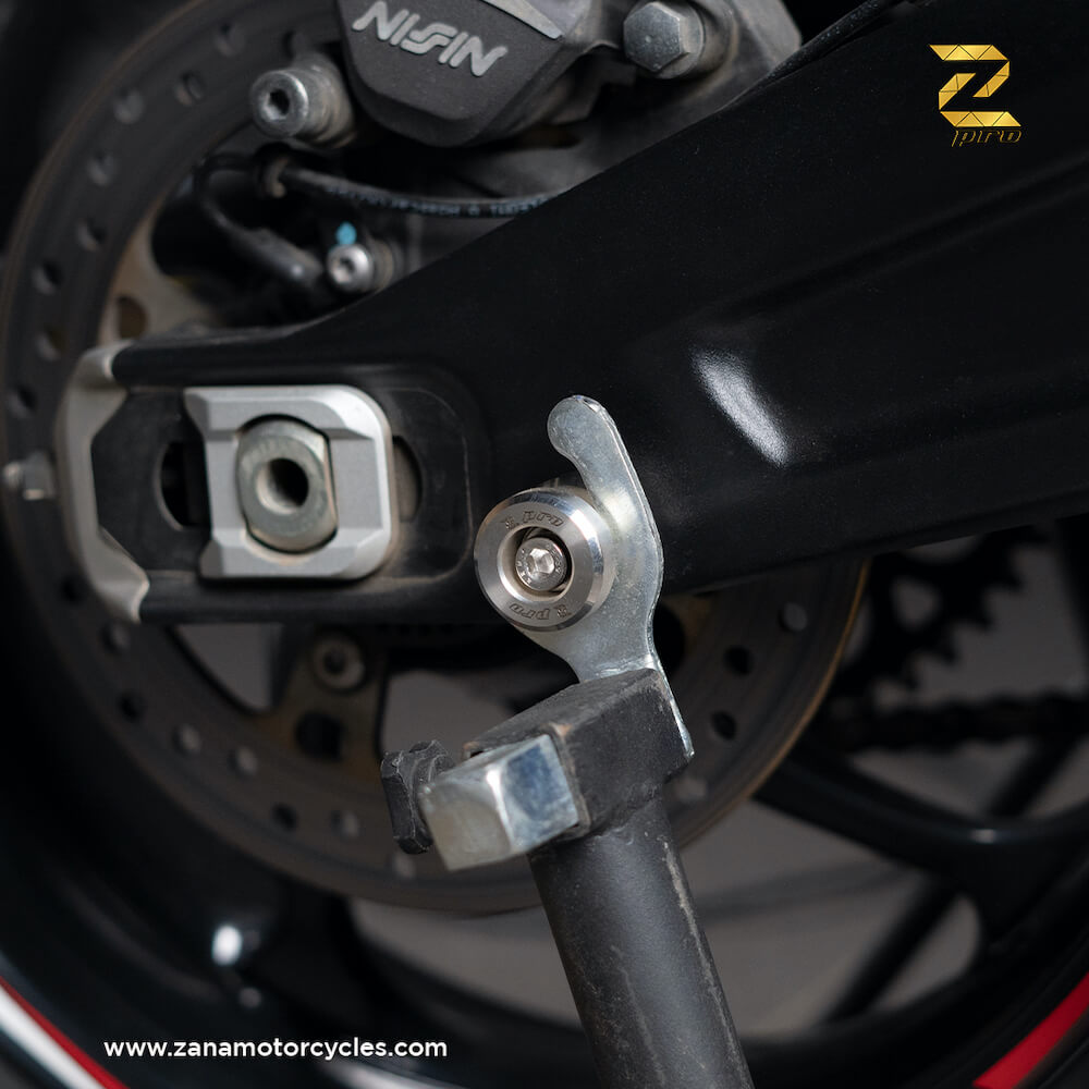 Triumph Trident 660 Utility - ZPro SS304 Paddock Spools - Zana