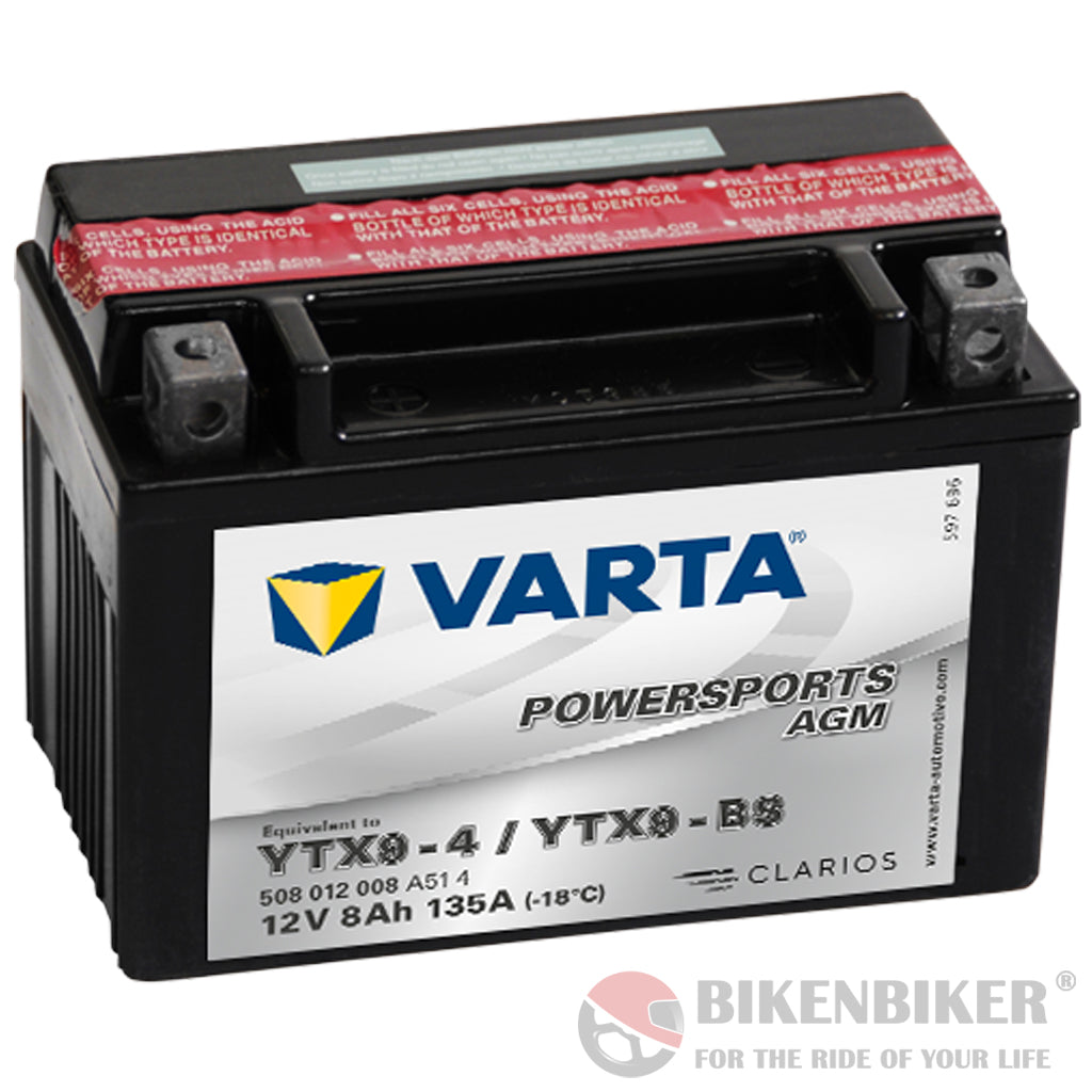 YTX9-BS Battery - Varta