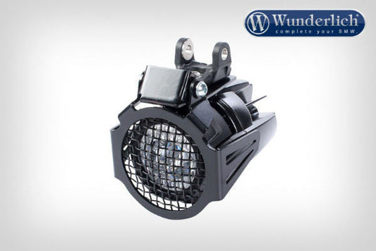 Auxiliary Light Protection Grill - Black - Bike 'N' Biker