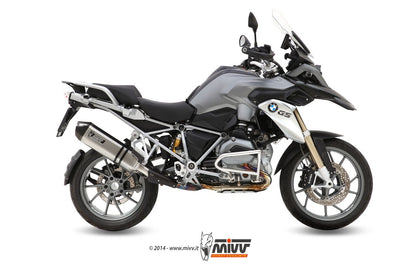 Speed Edge Slip On Exhaust for BMW R1200GS/ Adventure - Mivv