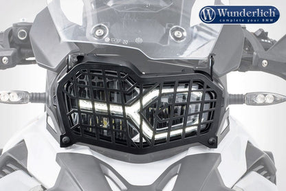 BMW F 750/850 GS Protection - Foldable Headlight Grill - Wunderlich