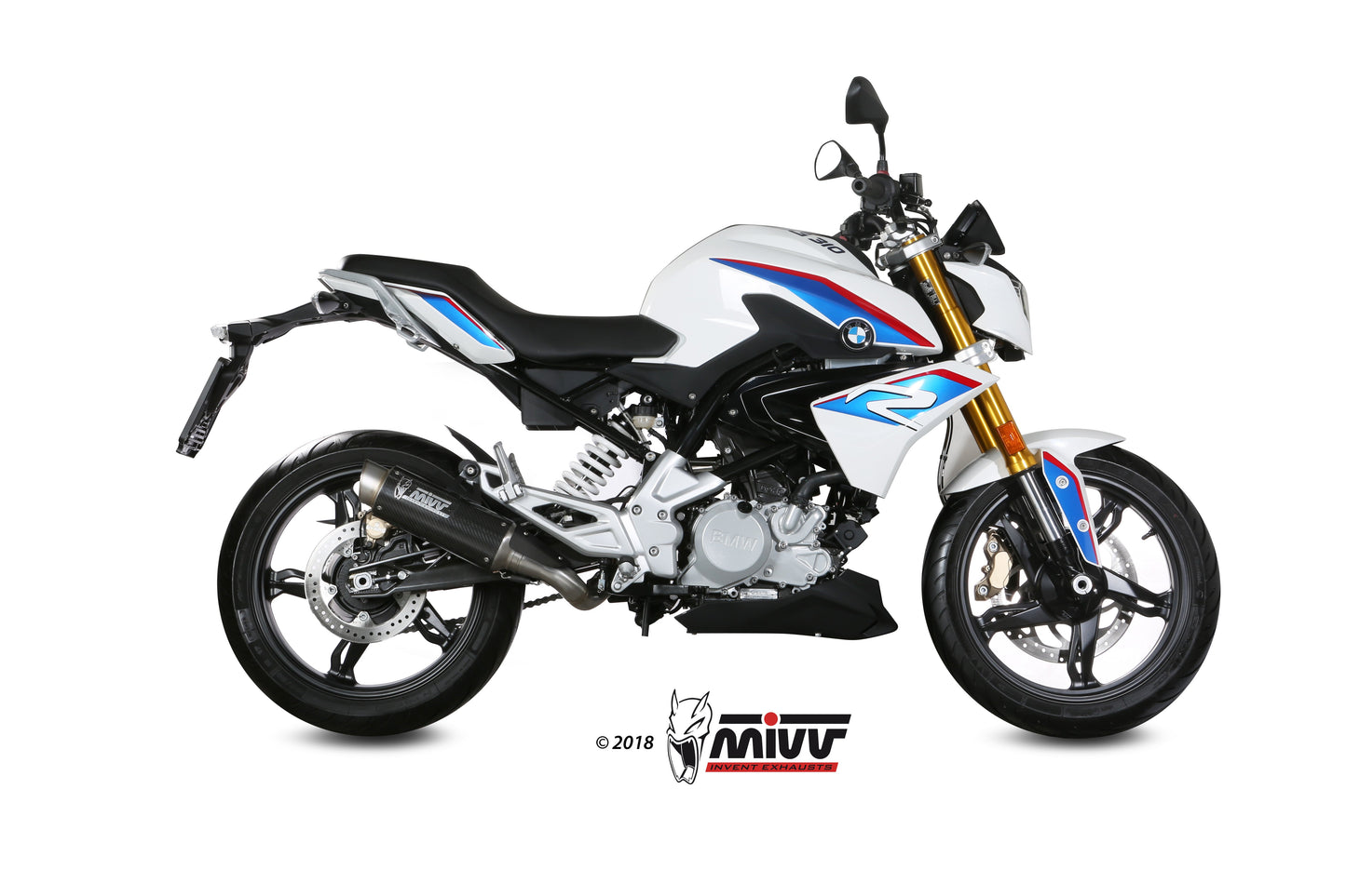 GP Pro Full System Exhausts for BMW G310R - Mivv