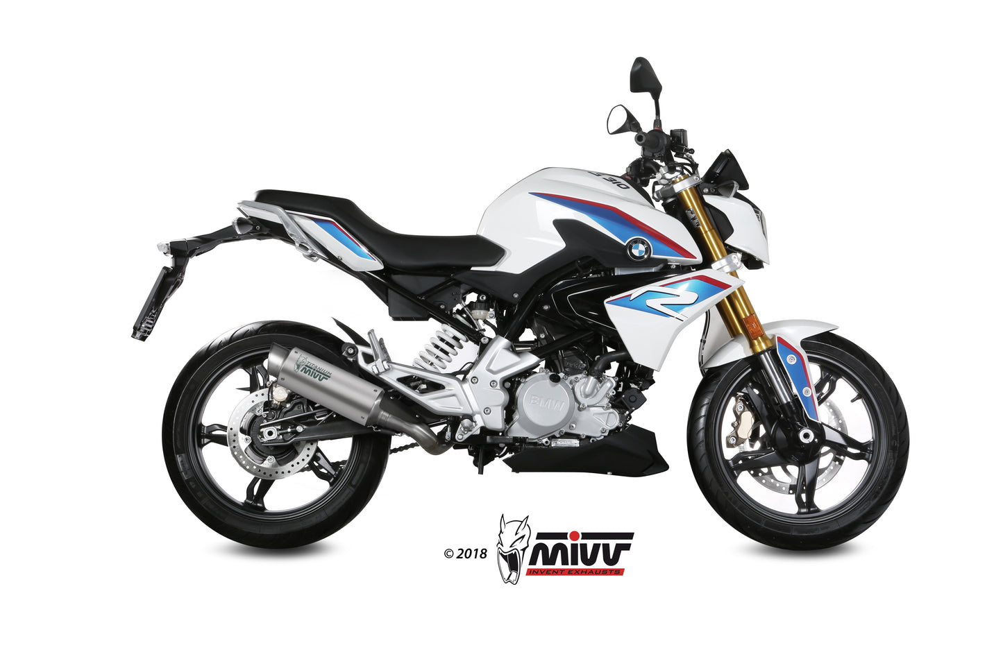 GP Pro Full System Exhausts for BMW G310R - Mivv