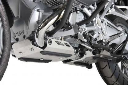 Engine protection plate silver BMW R 1200 GS Hepco Becker - Bike 'N' Biker