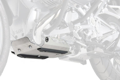 Engine protection plate silver BMW R 1200 GS Hepco Becker - Bike 'N' Biker