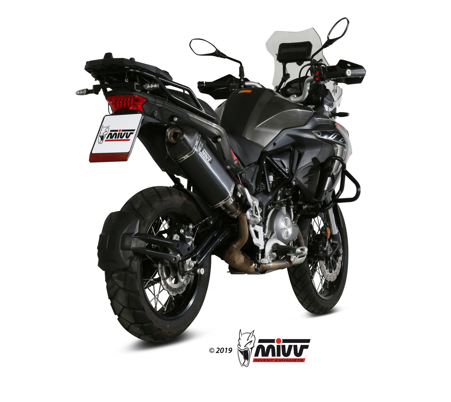 Speed Edge Slip On Exhaust for Benelli TRK502X - Mivv