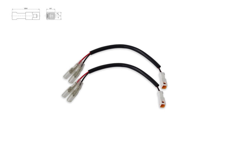 Indicators Cable Kit plugs for Ducati - CNC Racing