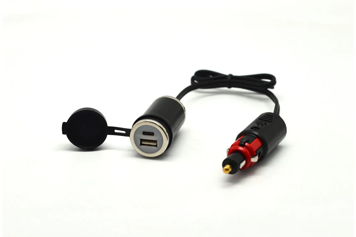 DIN + CIG to 36W USB/USB Type-C (Cabled) Adapter - Cliff Top