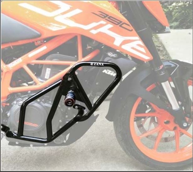 Zana KTM Duke 250 / 390 (2017+) Engine Guard (Black)