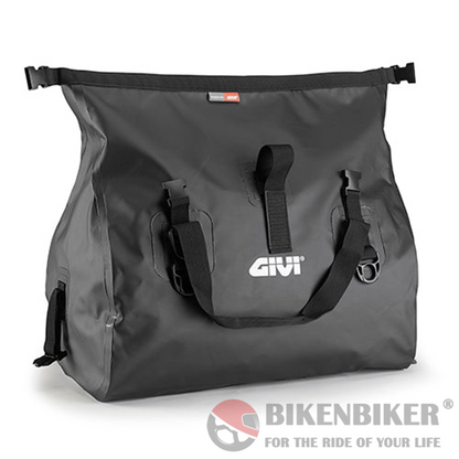 EA115BK Waterproof Cylinder Seat Bag 40 Litres, Black - Givi
