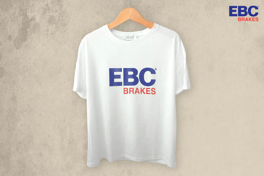 EBC Brakes Printed T-Shirts - Grey - Own Your Adventure