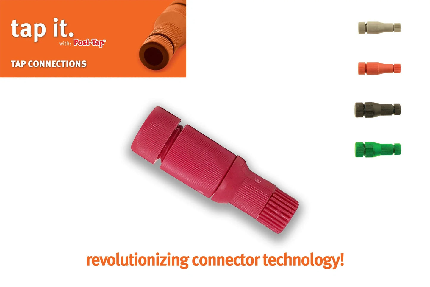 Electrical Connector - Posi-Tap® Swivel 18GA - Posi-Products