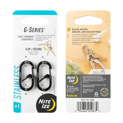 G-Series™ Dual Chamber Carabiner - nite Ize