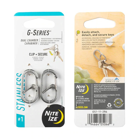 G-Series™ Dual Chamber Carabiner - nite Ize