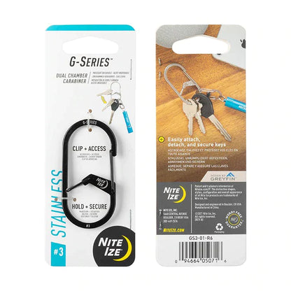 G-Series™ Dual Chamber Carabiner - nite Ize