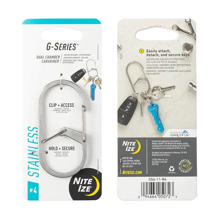 G-Series™ Dual Chamber Carabiner - nite Ize