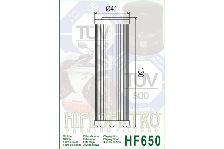 KTM Duke 790 Oil Filter - Hi Flo