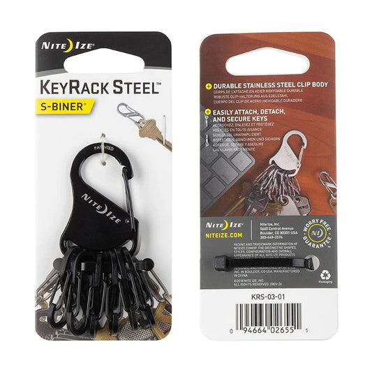 Keyrack Steel S-Biners - niteIZE