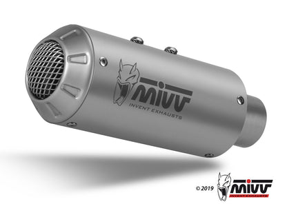 MK3 Slip On Exhaust for Kawasaki Z900 - Mivv