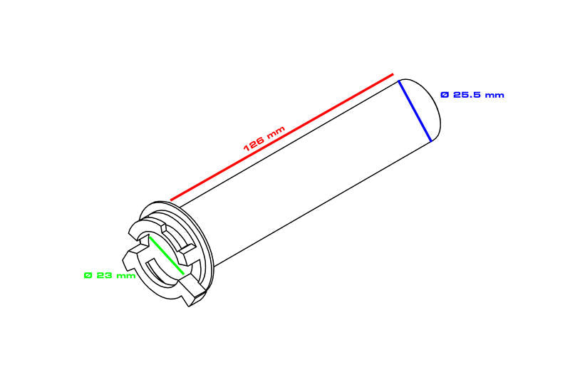 Ducati Ride-by-Wire Throttle Control Tube - CNC Racing