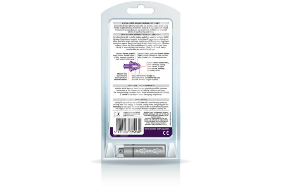 NoNoise Music Hearing Protectors - Bike 'N' Biker
