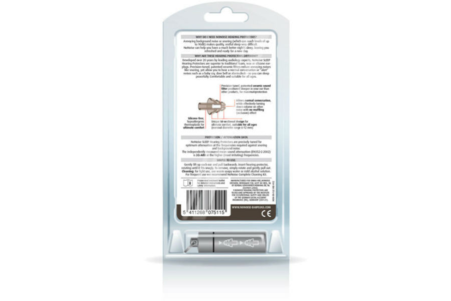 NoNoise Sleep Hearing Protectors - Bike 'N' Biker