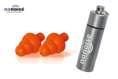 Noise filtration Precision Ear Plugs by NoNoise - Bike 'N' Biker