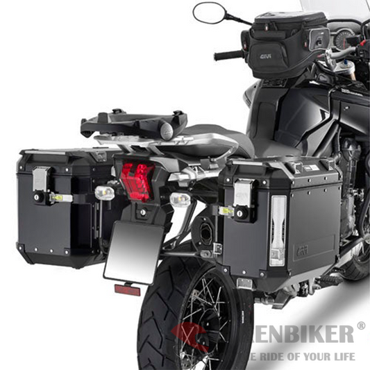 Specific Pannier Holder for Trekker Outback MONOKEY®  Side Cases for Triumph Tiger 1200 - Givi
